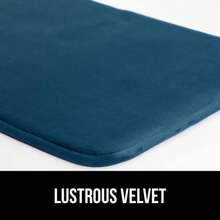 Thick Memory Foam Bathroom Mat Soft Absorbent Bathtub Mats Durable Underside Hine Washable Quick Dry Bathmat Rug Shower And Tub Floor Rugs Bath Accories 61x43 Cm Blue - Blue - View 6