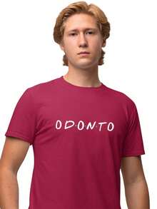 Men T-Shirts - Màu Đỏ Sâu - Xem 2