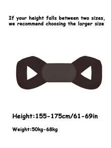 户外健身肩带，开放式肩带设计，轻便隐形，男女通用，高弹力运动肩部支撑，适合体重75-190磅，健身配件/减肥/手机挂绳/姿势矫正器