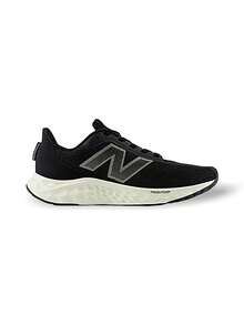New Balance Giày thể thao chạy bộ Arishi cho nữ, tập gym, đi chơi, thể thao, nhẹ, co giãn, độ đàn hồi tốt, đệm, thấm mồ hôi, hấp thụ sốc, mặt trên bằng lưới thoáng khí, chống trượt, đế dày, dễ giặt, nhanh khô, logo màu trơn, thoải mái cho phụ nữ năng động, màu đen, WARISYK4 - đen - Xem 3