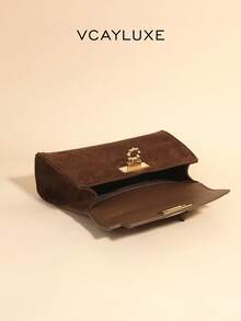 Fashionable Versatile Handbag, Contrast Color Minimalist Crossbody Bag, Unique Shoulder Bag, Suitable For Commuting, Work, Dating, And Gift Giving