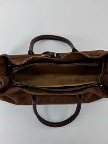 2025 New Vintage Large Capacity Handbag, Matte Commuter Shoulder Bag, Fashionable Tote Bag For Going Out