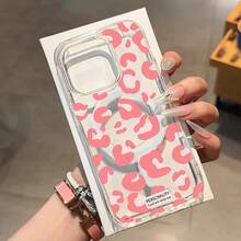 Leopard Print Clear Transparent MagSafe Cover Compatible With  16 16E 15 11 13 12 14 Pro XSMax XR X 15 7 8 Plus SE 2022 Phone Cases, Cover Compatible With  17 Pro Case,  17 Pro Max Case,  17 Case,  16 Pro Case - T10167 - Xem 2