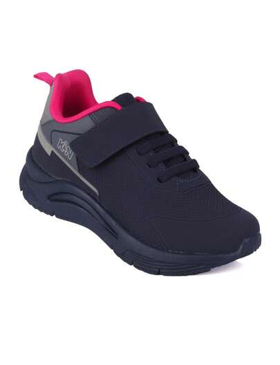  Tênis Infantil Feminino Klin Esportivo Com Amortecimento e Calce Fácil  - Marinho