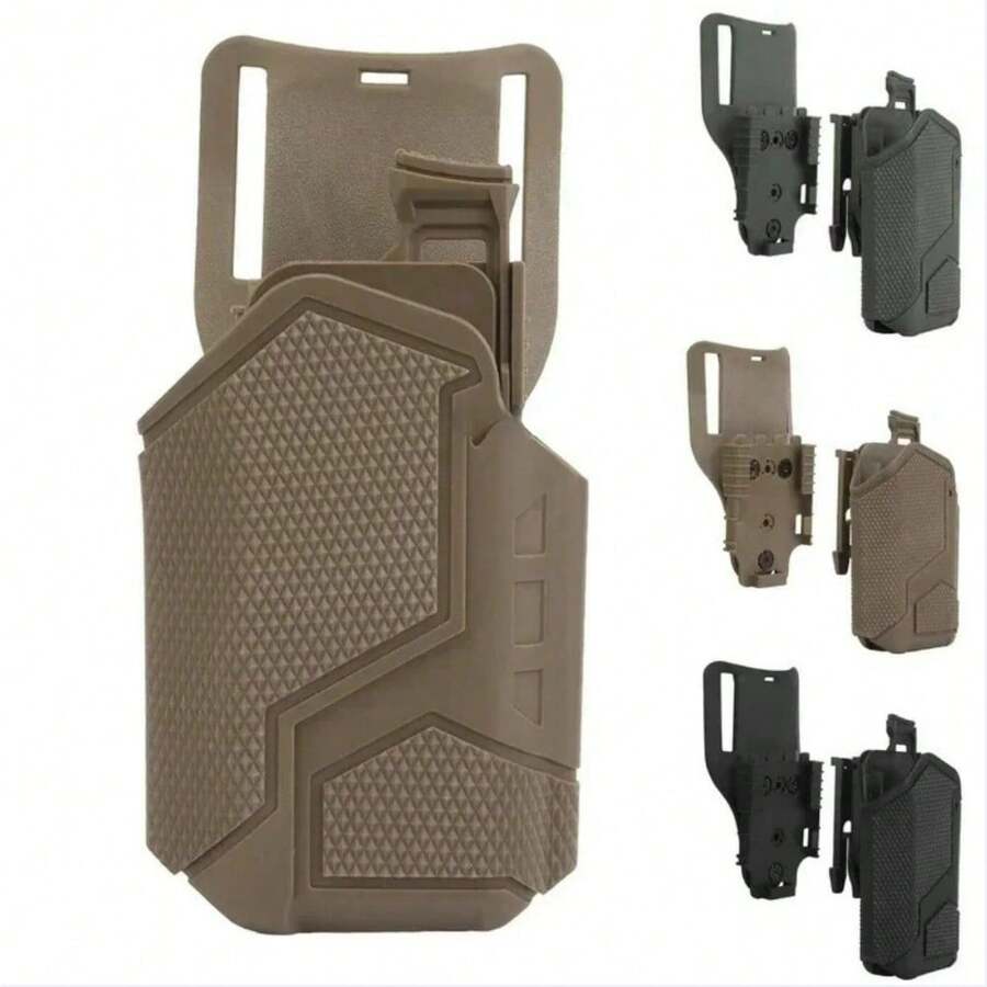 Tactical Universal Pistol Holster Lightweight Load Bearing QLS Holster For Military Airsoft SIG,K, FNS, And 150 Other Types