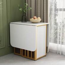 Esszimmertisch, Zeitgemäßer Esstisch, Rechteckiger Esstisch, Kaffee-Freizeittisch, Modern einfacher Esstisch, weiss