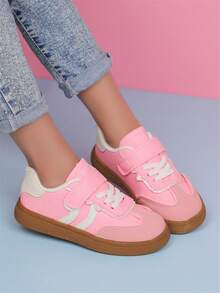 Kids' Casual Sneakers, New Spring/Autumn Boys' Retro Casual Shoes, Girls' Sports Shoes, Big Kids Shoes - Pink - View 2