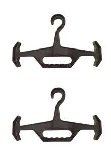 Percha táctica multiusos: resina resistente, textura antideslizante y resistencia al impacto para tu armario