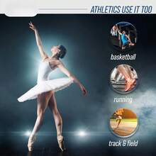 1件装舞蹈脚趾拉伸器，柔韧性足弓训练器，增强脚趾力量，芭蕾舞脚趾训练器，健身器材 - 彩色 - 查看 9