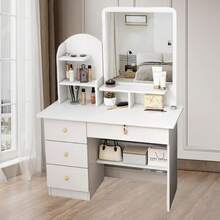 Vanities & Vanity Benches - White - View 5