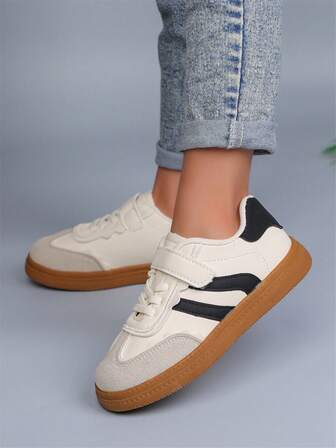 Zapatillas casuales para niños, nuevos zapatos casuales retro de primavera/otoño para niños, zapatos deportivos para niñas, zapatos para niños grandes