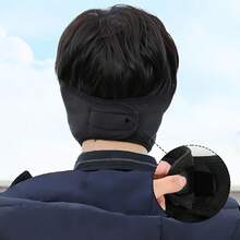 1 件冬季电动车耳罩，男士防风面罩，冬季面罩耳包防冻耳罩，冬季防风加厚面部和耳罩 - 透气骑行面罩，黑色，热销 7 个国家 - 彩色 - 查看 10