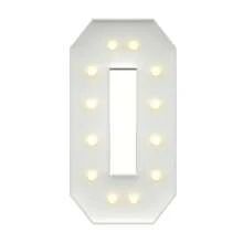 4FT Marquee Light Up Letters, Large Light Up Letters For Party Decoration, Marquee Letter For Birthday Graduation Baby Shower Wedding, Pre-Cut Foam Board Assembly Required Letter &-Z - O màu vàng - Xem 7
