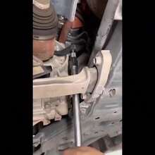 1pc Adjustable Crowbar Adapter, Metal Half Shaft Drive Shaft Removal Tool, Compatible With 1/2" Ratchet Wrench, Universal Fit Mechanical Hand Tool