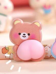 1/2片装全新臀部减压贴纸，适用于手机壳、剪贴簿、工艺品、日记本、可爱贴纸、水瓶、艺术与手工、学习用品、返校季、可爱奖励贴纸、趣味贴纸、书籍装饰、成人贴纸、水瓶贴纸。剪贴簿用品文具 - 均碼 - 查看 5