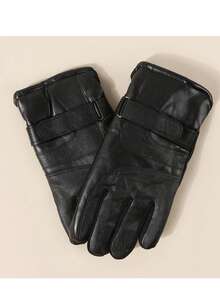 1pc Unisex Y2K Style Fashionable Fingerless Fluffy Knit Gloves, Suitable For Streetwear, Party, Autumn & Winter Outdoor, Cold-Proof And Warm - Gloves - View 12