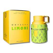 Armaf Odyssey Limoni Fresh Eau De Parfum For Unisex – 3.4 Oz | Vibrant Lemon Citrus Scent, Refreshing Marine & Ginger Notes, Long-Lasting Fragrance For Everyday Wear - Citrus Aromatic - 查看 1