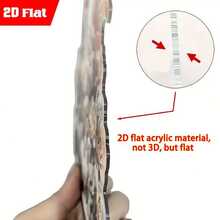 Kolorowa akrylowa scena diabelskiego młyna ze stojakiem, dekoracja do domu i biura, idealny prezent świąteczny, styl artystyczny, wielofunkcyjna tabliczka dekoracyjna i ozdoba