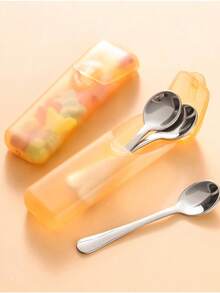 2pcs Interdental Floss Box, Small Item Storage Box, Travel Storage Box, Portable Medicine Box, Small Item Storage Tube, Very Suitable For Going Out And Commuting - Multicolor - View 5