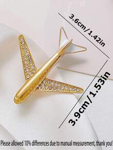 Modna Broszka Samolotowa, Duża Ozdoba Na Klapę Męskiego Garnituru, Pomysł Na Prezent Na Dzień Ojca