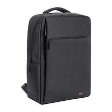 XO CB02BK Sport Laptop Backpack - Up To 17" - Waterproof And Durable - Fast USB Charging - Ergonomic Design - Black - Lenovo - View 1