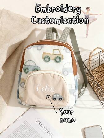 Customize Your Own Embroidered Backpack With Exquisite Embroidery And Personalize It With Your Name Or Holiday Greetings. Perfect For Everyday Use, Outings, Travel, Shopping, Dancing, Sports, And Outdoor Activities. Perfect For Christmas, Thanksgiving, Back-To-School, Work, Commuting, Parties, And Get-Togethers. It'S An Ideal Gift For Girl, Friends, Classmates, Or Even Your Daughter At Christmas.
