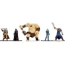 Jada Toys Dungeons & Dragons Nano METALFIGS Paquete Mediano A - Mediano, paquete de 5, 1 - Ver 6