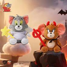 TOM AND JERRY. 全新19厘米经典汤姆和杰瑞毛绒玩偶 - 电影迷和儿童的理想礼物，电影系列毛绒玩偶收藏家的理想之选 - 彩色 - 查看 8