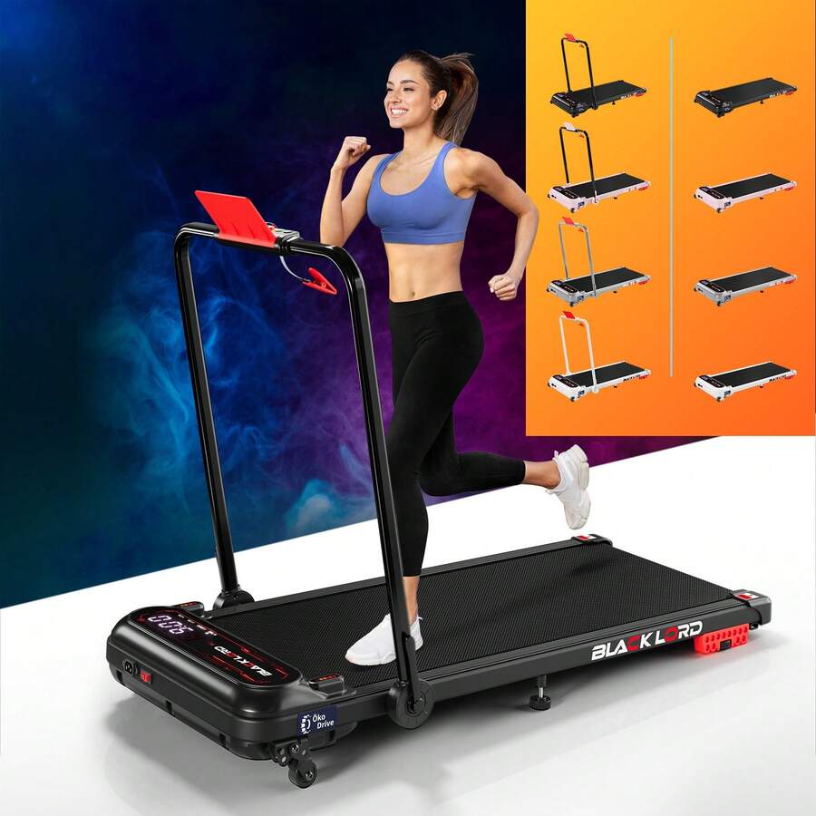 BLACK LORD Treadmill, Electric Exercise Machine, 2.2 HP, 3.2 HP, Fitness Equipment, Walking Jogging Trainer For Home Gym, Office, Commercial Series - EU C Type Plug(220-240V) - View 1