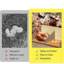 舒适鸡窝垫 - 保暖、防潮、防滑，适用于雏鸡和育雏箱