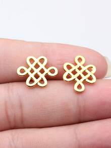 20 件 17x14 毫米（0.67x0.55 英寸）中国结幸运结连接饰物，适用于 DIY 手链制作、项链制作、珠宝制作、手工工艺品配件 - 中國結 - 查看 7