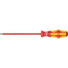 Wera Kraftform Plus VDE – Destornillador aislante (,(Pozidriv Pozidriv, PZ 1 Head, 6" Blade) - Tipo 29 - Ver 1