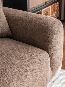 1 Vỏ bọc ghế sofa Jacquard sang trọng, Bảo vệ ghế sofa màu trơn, Thân thiện với thú cưng, Chống trượt, Chống bụi bẩn, Chống trầy xước, Phù hợp với mọi mùa, Co giãn, Có thể giặt bằng máy, Phù hợp với ghế sofa 1/2/3/4 chỗ ngồi, Chống thấm nước - Màu Khaki - Xem 9