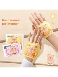 8 Piezas Calentadores de manos lindos de Capibara/Gatito (El empaque exterior varía aleatoriamente) - Usables y adorables, se calientan rápidamente en segundos, calor natural duradero para las manos y el Body, paquetes de calor portátiles sin olor para actividades al aire libre, idea de regalo de Navidad perfecta Regalos de Navidad, Calentadores de manos, Regalos para hombres, Rellenos de calcetines, Calentadores de manos recargables