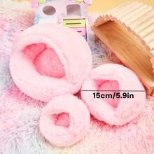 1 chiếc tổ ấm cho chuột Hamster, tổ, nơi trú ẩn bằng vải nhung và dày, tấm lót ấm, túi mật gấu vàng, tàu lượn - Nhiều màu - Xem 15