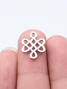 20 件 17x14 毫米（0.67x0.55 英寸）中国结幸运结连接饰物，适用于 DIY 手链制作、项链制作、珠宝制作、手工工艺品配件 - 中國結 - 查看 11