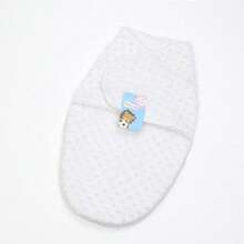 1 pieza Manta de envolvimiento cálida de otoño e invierno, una manta de envolvimiento para bebé de 0 a 6 meses - Regalo para recién nacidos de poliéster suave, suave y cálida, lavable a máquina, con diseños de dibujos animados lindos, perfecta para el primer mes del bebé, baby showers y celebraciones, regalos para fiestas de cumpleaños.