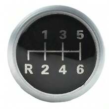 6 Speed Gear Shift Knob Stick Badge Cap Cover For Mercedes Sprinter 2013-2018 - Black - View 9