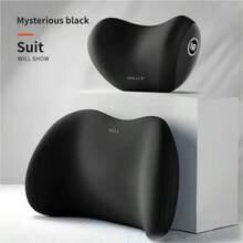 Memory Foam Car Neck & Lumbar Support Pillow Set - Headrest, Lumbar And Shoulder Pillows, Suitable For Car Or Home Use - Multicolor - View 7