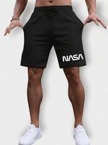 Kit 2 Men's Bermuda Shorts Gym Sweatshirt With Pocket Comfortable Summer Sports Street Comfortable P M G GG G1 G2 G3 Fast Delivery - 黑色-米色 - 查看 3