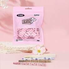 1 Set, incluye 150 filtros, 5 paquetes de papel de liar King Size de 110 mm con 4 sabores (fresa, plátano, arándano, chocolate), un gran regalo para seres queridos o amigos, adecuado para el Día de San Valentín, festividades, cumpleaños - Multicolor - Ver 9