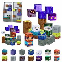 27pcs Halloween Magnetic Building Cubes, Spooky Monster Stacking Blocks GAME, Cool Party Favors For Kids, Trick Or Treat Toy Gift For Boys & Girls