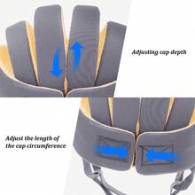 IULONEE Baby Head Protection Pad, Adjustable Baby Crawling Helmet, Baby Learning Walking Protective Cap - Multicolor - View 5