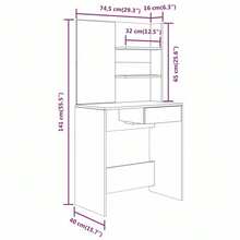 Vanities & Vanity Benches - Brown - View 9