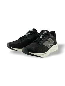 New Balance Giày thể thao chạy bộ Arishi cho nữ, tập gym, đi chơi, thể thao, nhẹ, co giãn, độ đàn hồi tốt, đệm, thấm mồ hôi, hấp thụ sốc, mặt trên bằng lưới thoáng khí, chống trượt, đế dày, dễ giặt, nhanh khô, logo màu trơn, thoải mái cho phụ nữ năng động, màu đen, WARISYK4 - đen - Xem 7