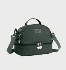 Double Thermal Bag, Perfectly Thermal Insulation And Beautiful Design - 墨綠色 - 查看 2