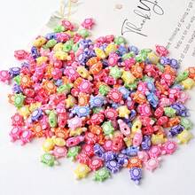 24 colores de cuentas de resina con diseño minimalista y lindo en color macarrón para hacer joyas DIY como collares, pulseras y manualidades - Colores de macarrones - Ver 9