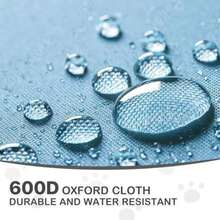 MoNiBloom Cochecitos plegables para perros pequeños con cubierta para el clima, carrito de paseo para mascotas de 3 ruedas para perros y gatos con cesta de almacenamiento y soporte para tazas, malla(Verde (Mint Green)) - Tipo 4 - Ver 13