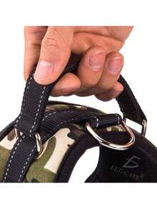 ELE-GATE Adjustable Harness And Reinforced Leash For Large Dogs - Multicolor - View 3