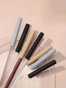 Silicone Pencil Caps For Autism And ADHD Who Like To Bite The Pen, Multiple Color Decompression Chewable Pencil Cap For Adult, Suitable For Pen, Pencil, Nail Art Pen, Various Pens